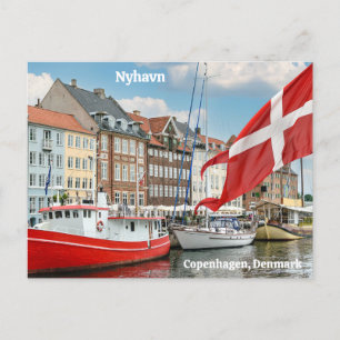 Nyhavn Kopenhagen Denemarken Briefkaart