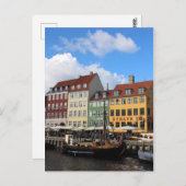 Nyhavn Kopenhagen Denemarken Briefkaart (Voorkant / Achterkant)
