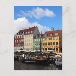 Nyhavn Kopenhagen Denemarken Briefkaart