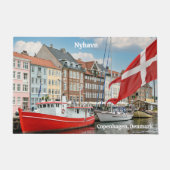 Nyhavn Kopenhagen Denemarken Deurmat (Voorkant)