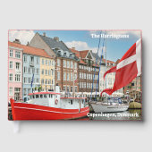 Nyhavn Kopenhagen Denemarken Gastenboek (Voorkant)