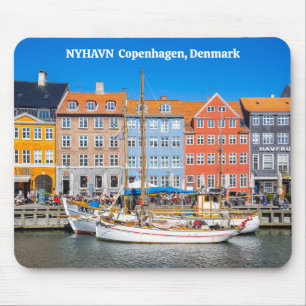 Nyhavn Kopenhagen Denemarken Muismat