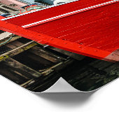 Nyhavn Kopenhagen Denemarken Poster (Hoek)