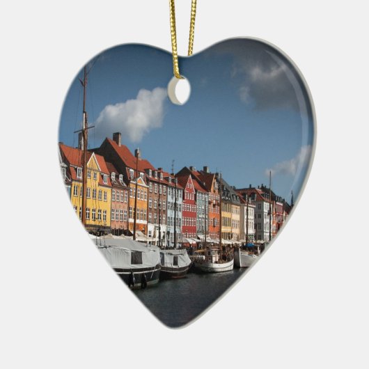 Nyhavn, Kopenhagen Keramisch Ornament (Links)