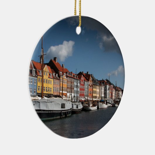 Nyhavn, Kopenhagen Keramisch Ornament (Rechts)