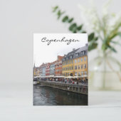 nyhavn scène briefkaart (Staand voorkant)