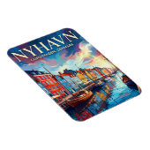 Nyhavn Waterfront Denemarken Magneet (Rechterzijde)