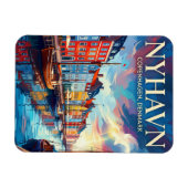 Nyhavn Waterfront Denemarken Magneet (Horizontaal)