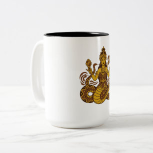 Nyi Blorong Tweekleurige Koffiemok