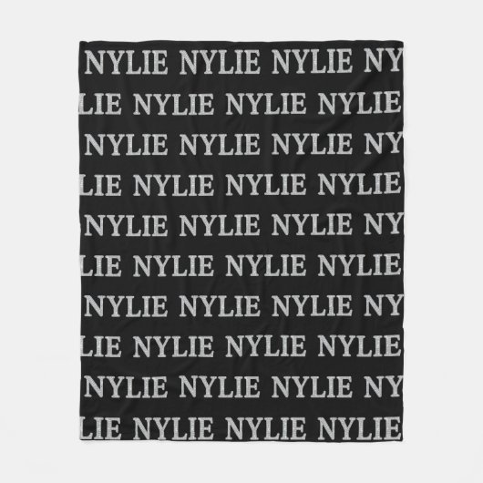 Nylie fleece deken (Voorkant)