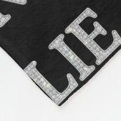 Nylie fleece deken (Hoek)
