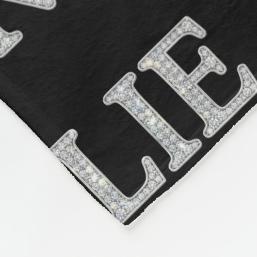 Nylie fleece deken (Hoek)