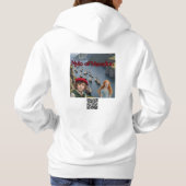 Nylo of Maradon dames sweatshirt met capuchon (Achterkant)