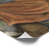 Nylo van het poster Maradon. Kunst van Emily Stoll (Hoek)