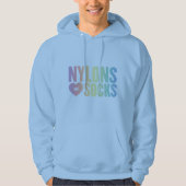 Nylonsandsocks Rainbow Logo Hoodie (Voorkant)