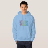 Nylonsandsocks Rainbow Logo Hoodie (Voorkant volledig)