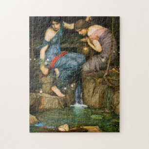 Nymfen die het hoofd van Orpheus Puzzle vinden Legpuzzel