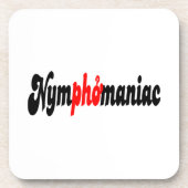 Nymfomaan Drankjes Onderzetter (Voorkant)