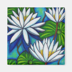 Nympahaea blauwe magneet