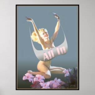 nymph2 gebaseerd op pasta door Earl Moran Poster