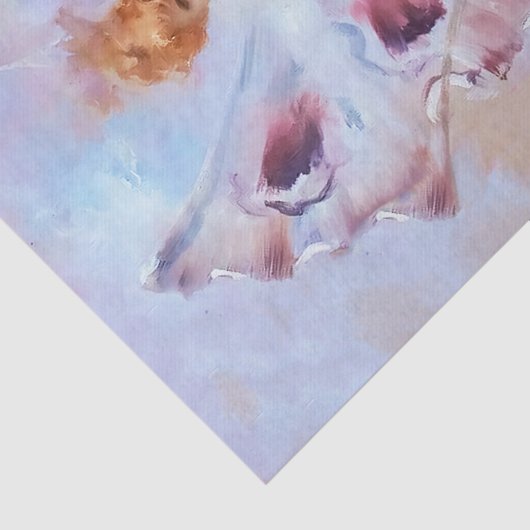 Nymph (1878) van Luis Ricardo Falero Tissuepapier (Detail)