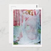 Nymph Crowned with Daisies, Maurice Denis Briefkaart (Voorkant / Achterkant)