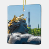 Nymph de la Neva op de Pont Alexandre III - Parijs Keramisch Ornament (Links)