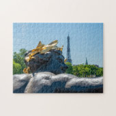 Nymph de la Neva op de Pont Alexandre III - Parijs Legpuzzel (Horizontaal)