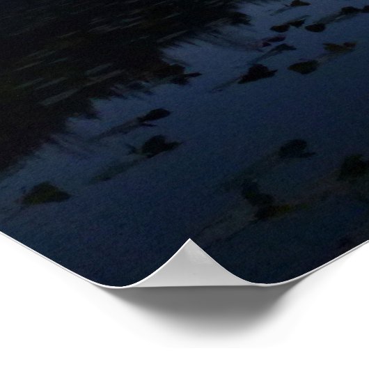 Nymph Lake op Dawn Poster (Hoek)