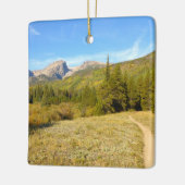 Nymph Lake Trail in de vroege herfst Keramisch Ornament (Links)