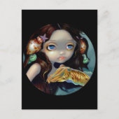 "Nymph met een Cuttlefish-Briefkaart" Briefkaart (Voorkant)