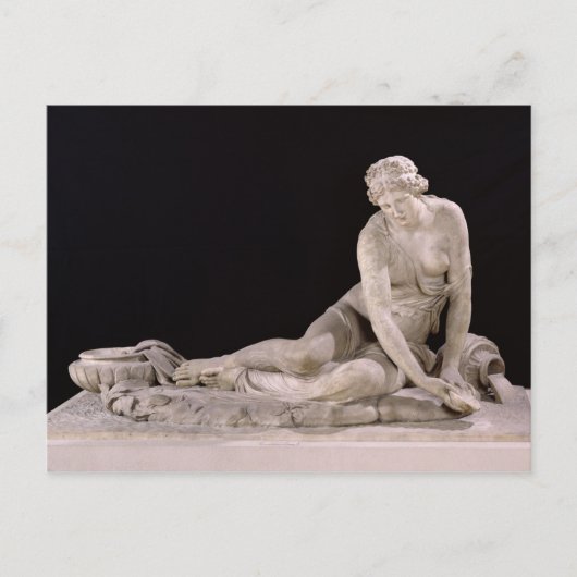Nymph met een Shell, 1683-85 Briefkaart (Voorkant)