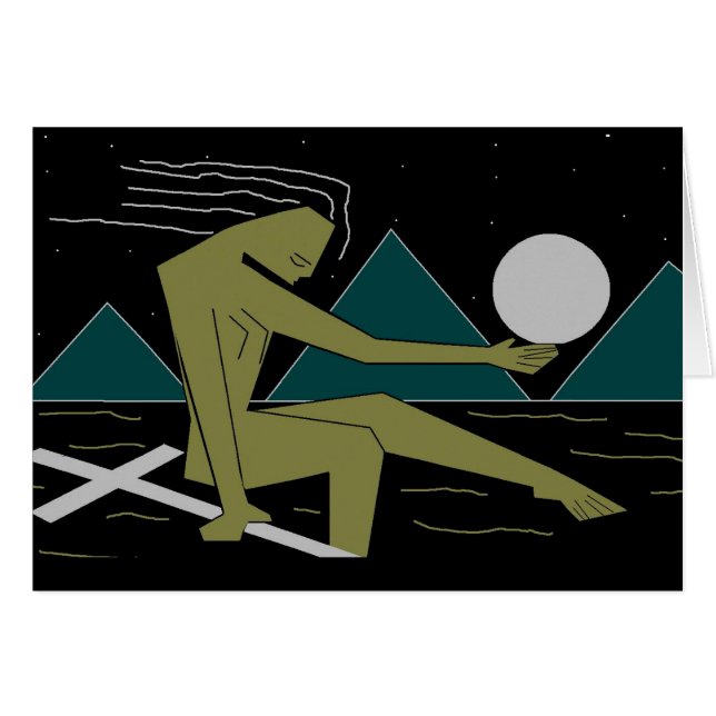 Nymph met kruis (Voorkant Horizontaal)