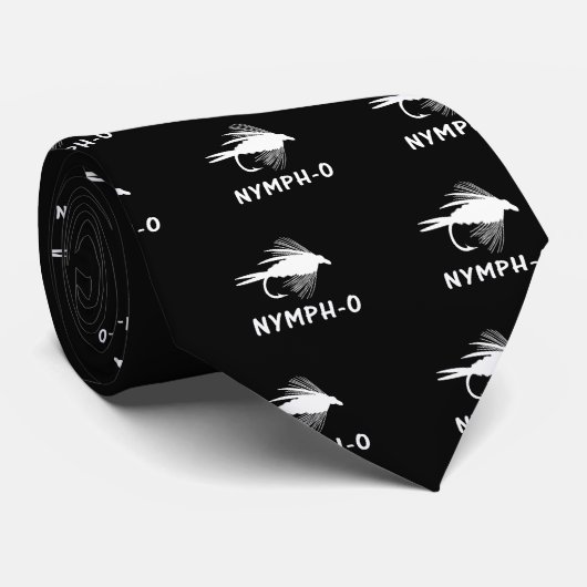 Nymph-O grappig vliegende lure Stropdas (Opgerold)