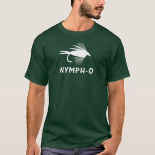 Nymph-O grappig vliegende lure T-shirt