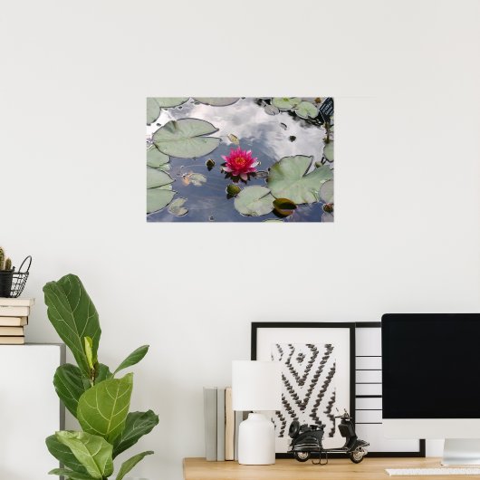 Nymphaea Gloriosa Poster (Thuiskantoor)