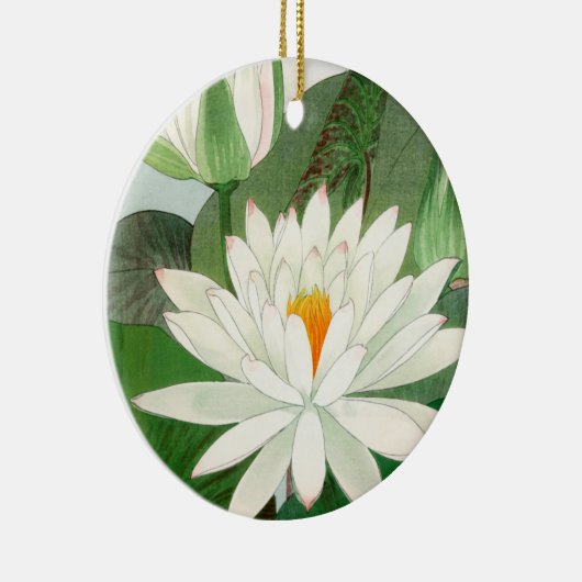Nymphaea lotus, boom keramisch ornament (Rechts)