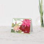 Nymphaea lotus, Gelukkige verjaardag Kaart (Voorkant)