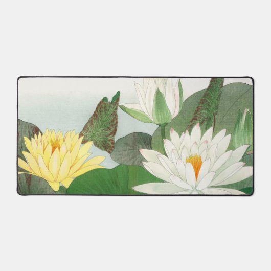 Nymphaea lotus, Japanse houtsnede, 1917 Bureaumat (Voorkant)
