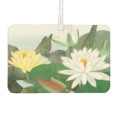 Nymphaea lotus, Japanse houtsnede, 1917 Luchtverfrisser (Achterkant)