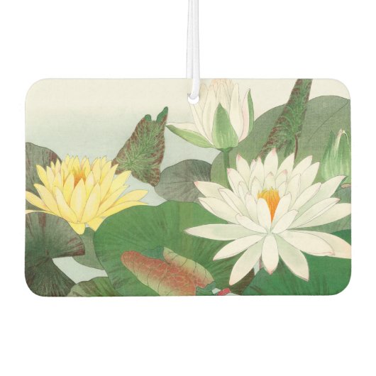 Nymphaea lotus, Japanse houtsnede, 1917 Luchtverfrisser (Voorkant)