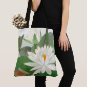 Nymphaea lotus, Japanse houtsnede, 1917 Tote Bag (Dichtbij)