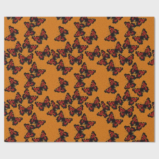 Nymphalis xanthomelas cadeaupapier (Vlak)