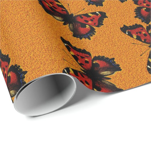 Nymphalis xanthomelas cadeaupapier (Rol Hoek)