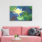 Nymphea Canvas Afdruk (Insitu (Woonkamer))