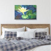 Nymphea Canvas Afdruk (Insitu (Slaapkamer))