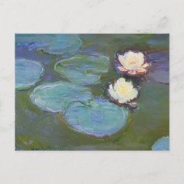 Nympheas (1897–1898) door Claude Monet.   Briefkaart