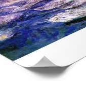 Nympheas bij Giverny door Claude Monet Poster (Hoek)