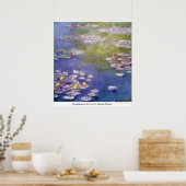 Nympheas bij Giverny door Claude Monet Poster (Keuken)
