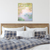Nymphéas canvas afdruk (Insitu (Slaapkamer))